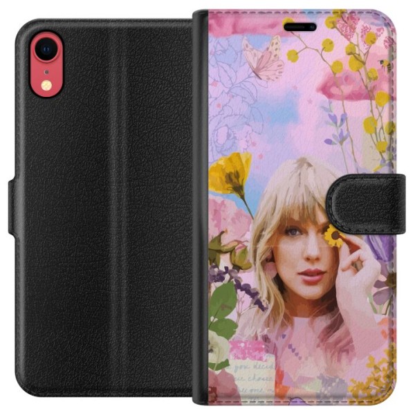 Apple iPhone XR Lompakkokotelo Taylor Swift