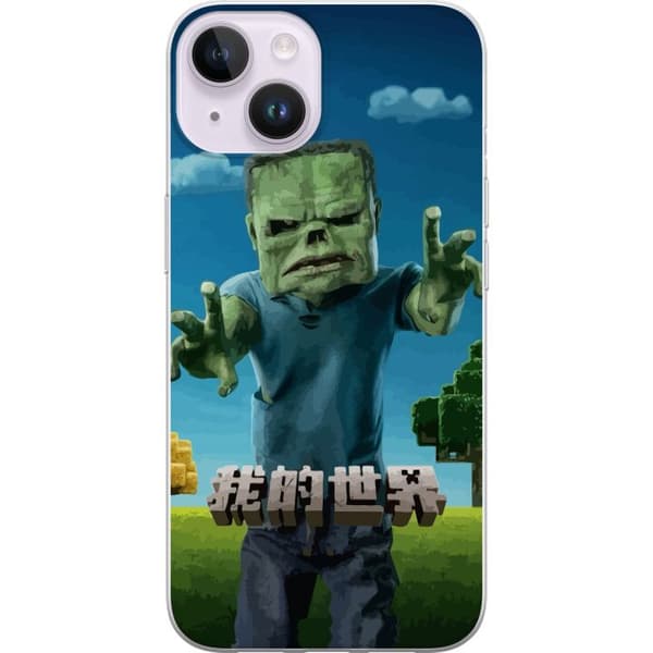 Kompatibelt Mobildeksel til Apple iPhone 14 A Minecraft Movie
