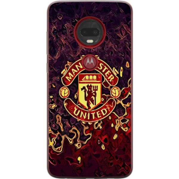 Motorola Moto G7 Plus Läpinäkyvä kuori Manchester United