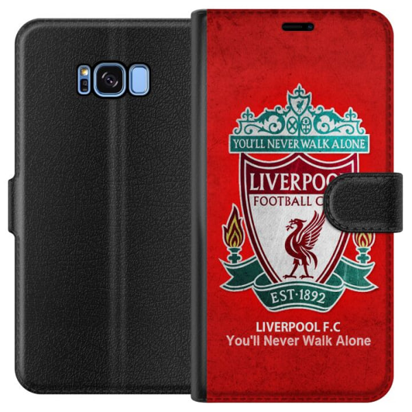 Samsung Galaxy S8 Lompakkokotelo Liverpool