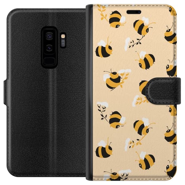Kompatibelt Lommeboketui til Samsung Galaxy S9+ Binkle Bee Mønster