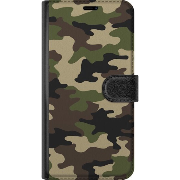 OnePlus Nord Lommeboketui Skog kamuflasje