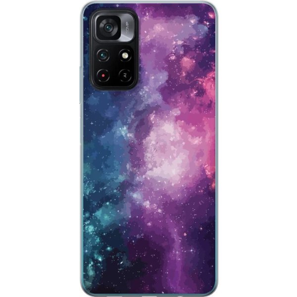 Xiaomi Poco M4 Pro 5G Läpinäkyvä kuori Nebula