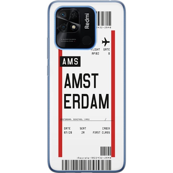 Xiaomi Redmi 10C Gjennomsiktig deksel Amsterdam