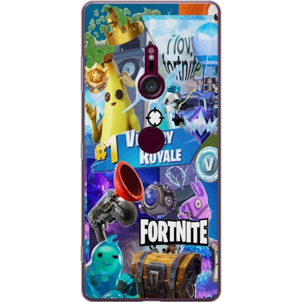 Sony Xperia XZ3 Läpinäkyvä kuori Fortnite