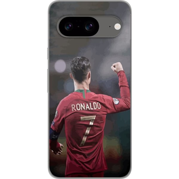 Google Pixel 8 Gennemsigtig cover Cristiano Ronaldo