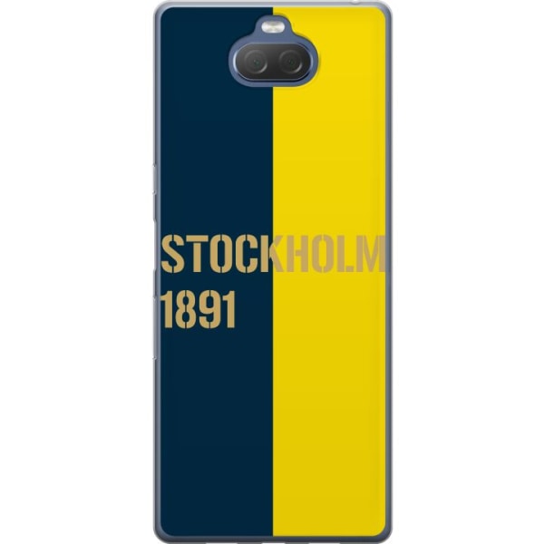 Sony Xperia 10 Plus Gennemsigtig cover Stockholm 1891