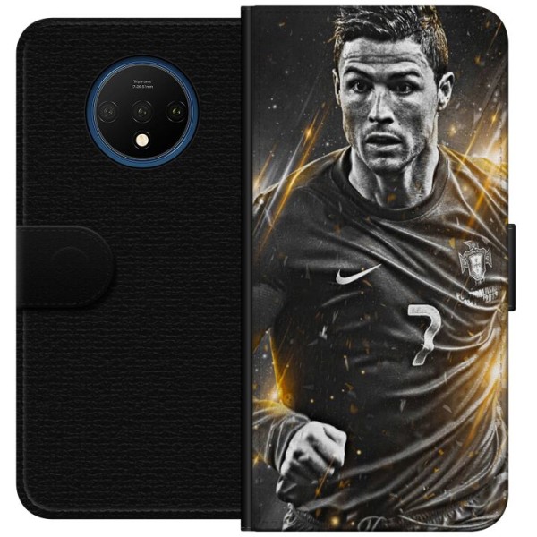 OnePlus 7T Plånboksfodral Cristiano Ronaldo
