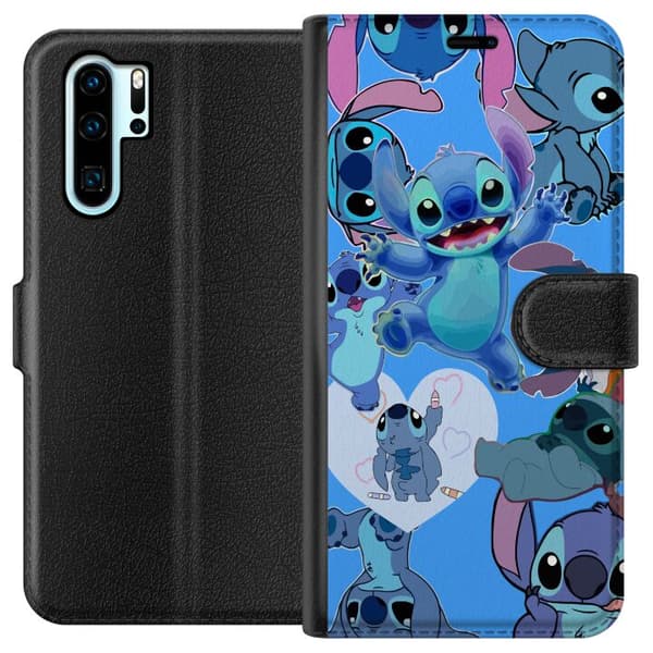 Kompatibelt Lommeboketui til Huawei P30 Pro Sting mønster