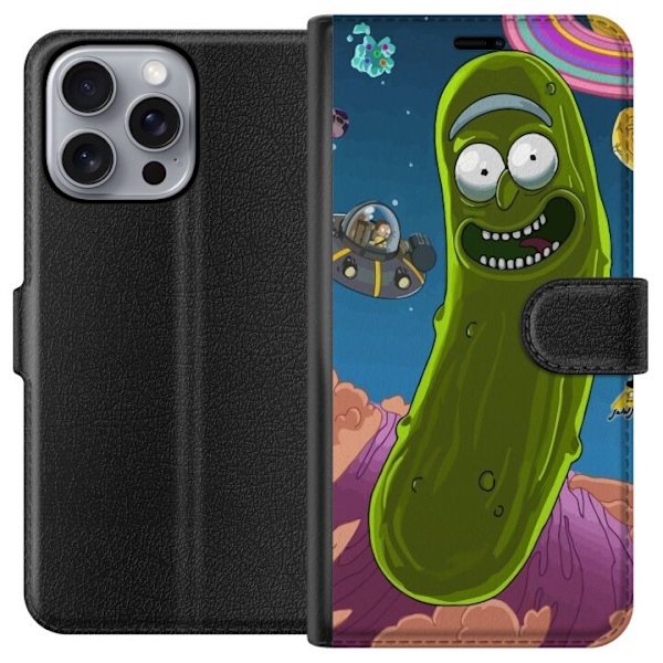 Apple iPhone 16 Pro Max Tegnebogsetui Agurk Rick