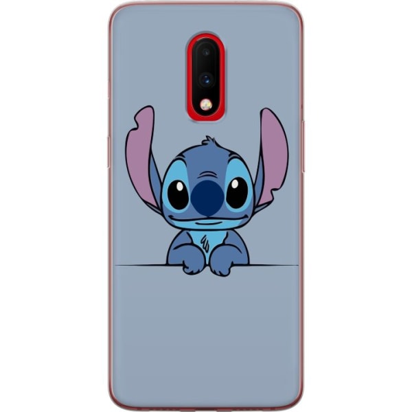 OnePlus 7 Genomskinligt Skal Lilo & Stitch