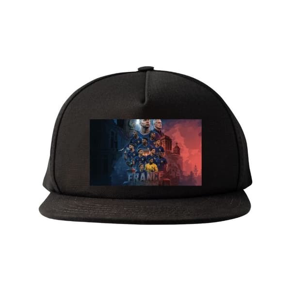 Snapback-lippalakki musta one size