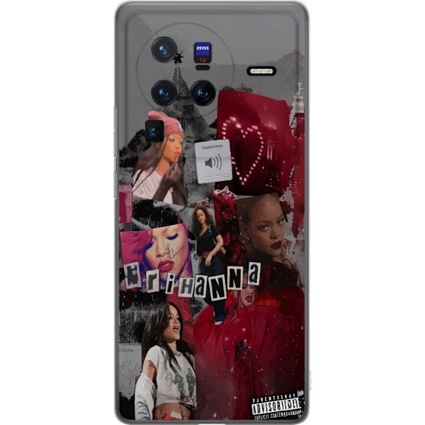 vivo X80 Pro Gennemsigtig cover Rihanna – Iconic Fashion Mom