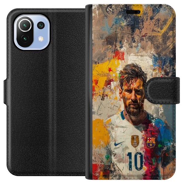 Xiaomi Mi 11 Lite Lommeboketui Messi Art