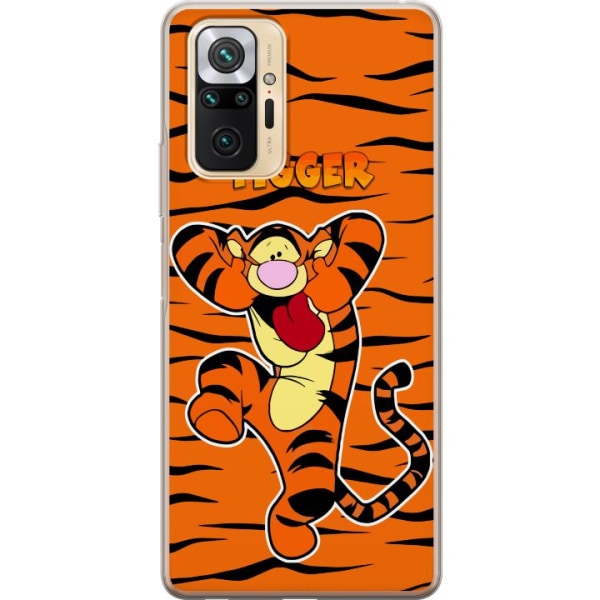 Xiaomi Redmi Note 10 Pro Gjennomsiktig deksel Tiger