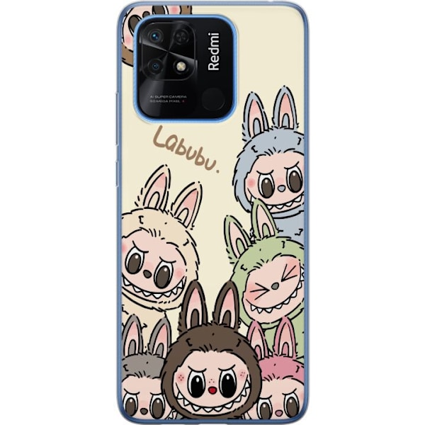 Xiaomi Redmi 10C Genomskinligt Skal Labubu Pastel Collection