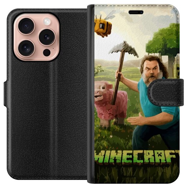 Apple iPhone 16 Pro Tegnebogsetui A Minecraft Movie