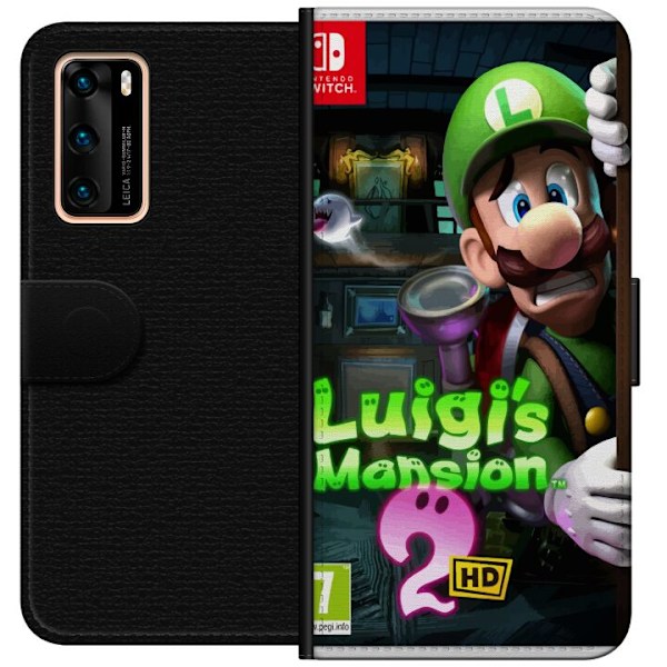 Huawei P40 Tegnebogsetui Luigi