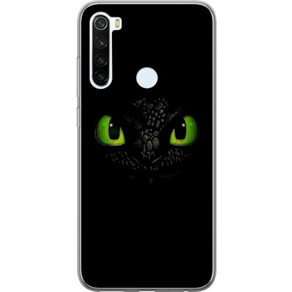 Xiaomi Redmi Note 8 Genomskinligt Skal Draktränaren How to Train Your Dragon
