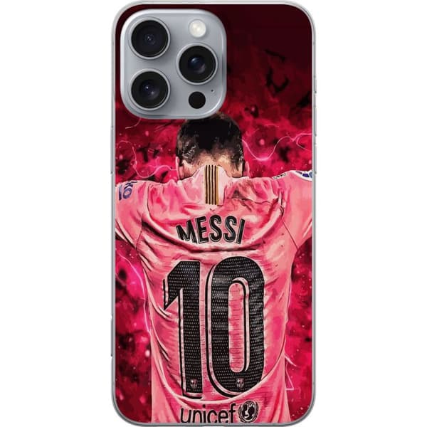 Kompatibelt Mobildeksel til Apple iPhone 16 Pro Max Messi