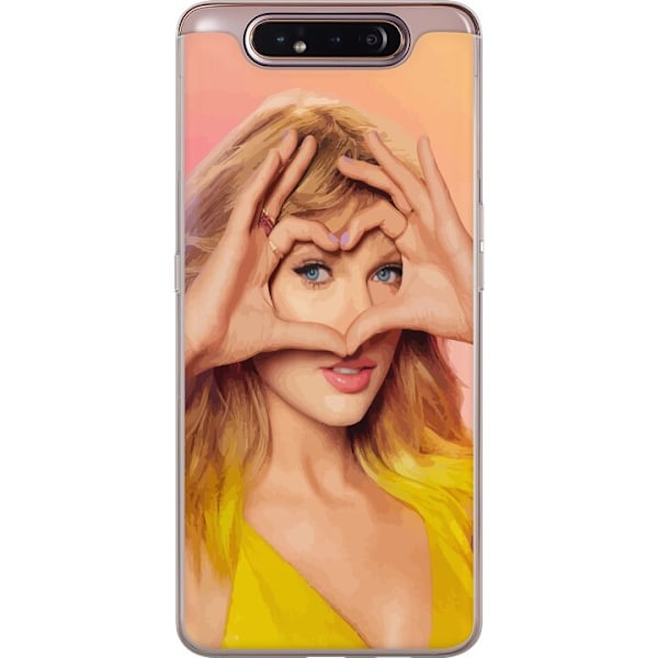 Samsung Galaxy A80 Genomskinligt Skal Taylor Swift