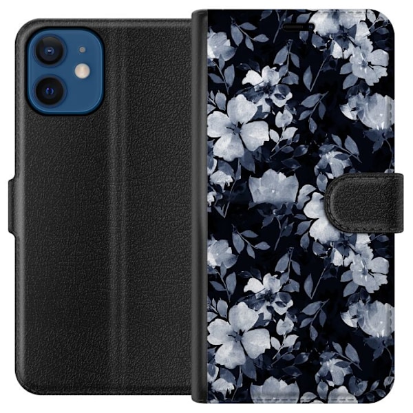 Apple iPhone 12 mini Plånboksfodral Blommor