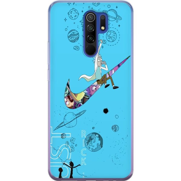 Xiaomi Redmi 9 Gennemsigtig cover Just Rick It