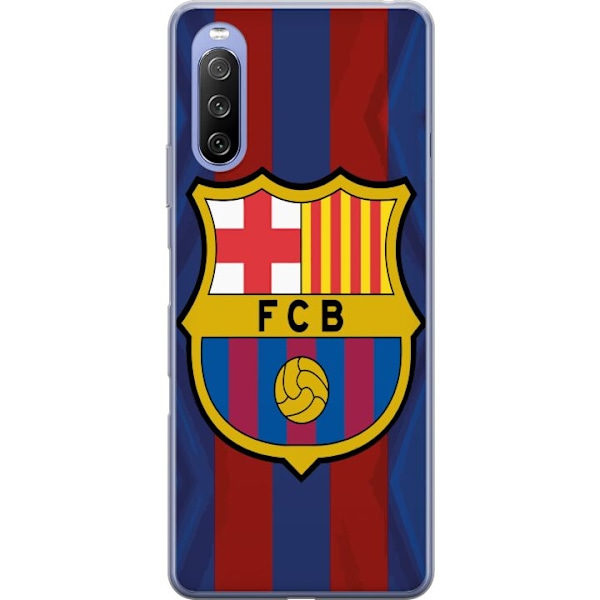 Sony Xperia 10 III Lite Gjennomsiktig deksel FCB Barcelona