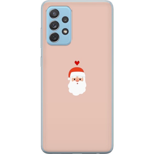 Samsung Galaxy A52 5G Gennemsigtig cover Kærlighed Tomte