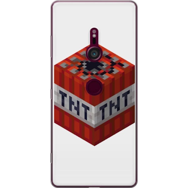 Sony Xperia XZ3 Läpinäkyvä kuori Minecraft TNT