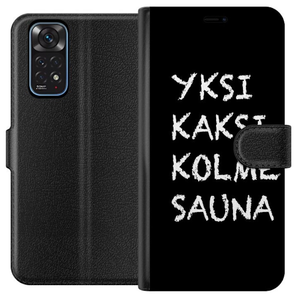 Xiaomi Redmi Note 11 Plånboksfodral KAJ – Bara Bada Bastu