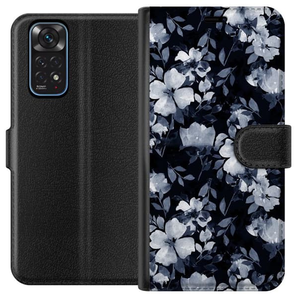 Kompatibel Tegnebogsetui til Xiaomi Redmi Note 11 Blomster
