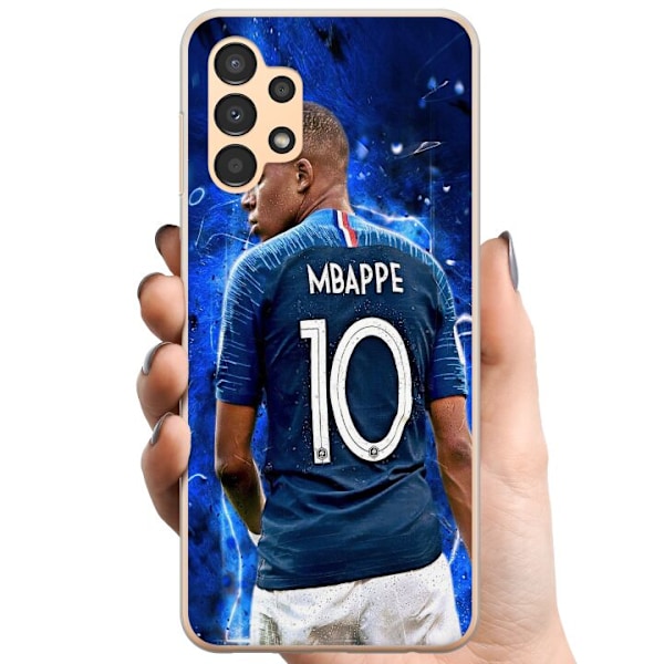 Samsung Galaxy A13 TPU Matkapuhelimen kuori Kylian Mbappé