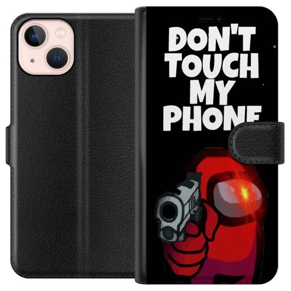 Kompatibel Tegnebogsetui til Apple iPhone 13 mini Among Us