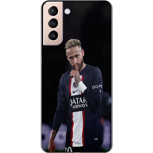 Samsung Galaxy S21 Läpinäkyvä kuori Neymar