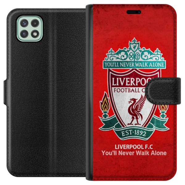 Samsung Galaxy A22 5G Tegnebogsetui Liverpool