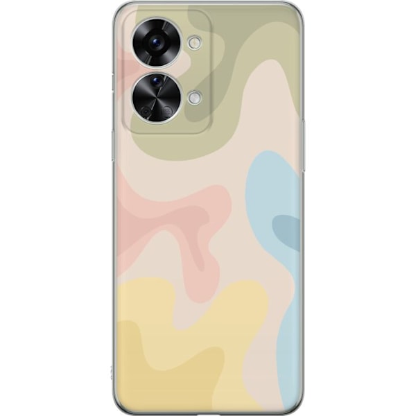 OnePlus Nord 2T Genomskinligt Skal Färgskala