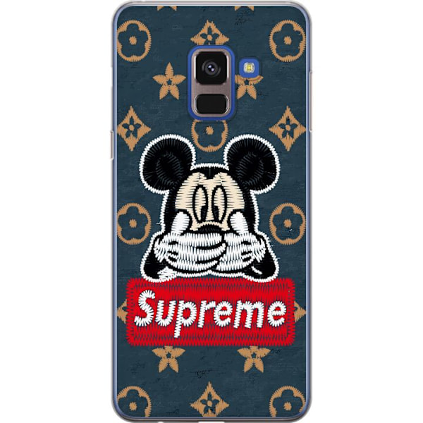 Samsung Galaxy A8 (2018) Genomskinligt Skal OOPS mickey