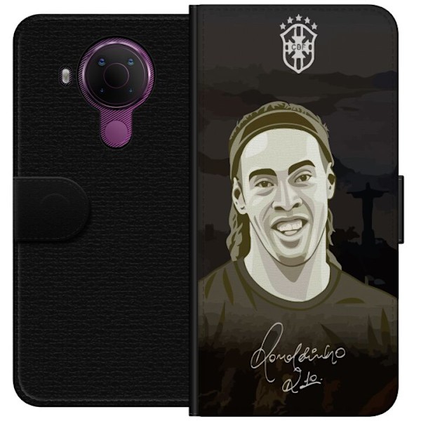 Nokia 5.4 Lompakkokotelo Ronaldinho