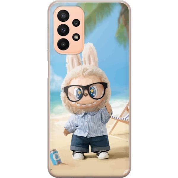 Samsung Galaxy A23 Genomskinligt Skal Labubu Dark Dreams – M