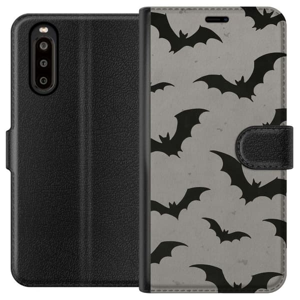 Kompatibelt Plånboksfodral till Sony Xperia 10 II Flutterprint