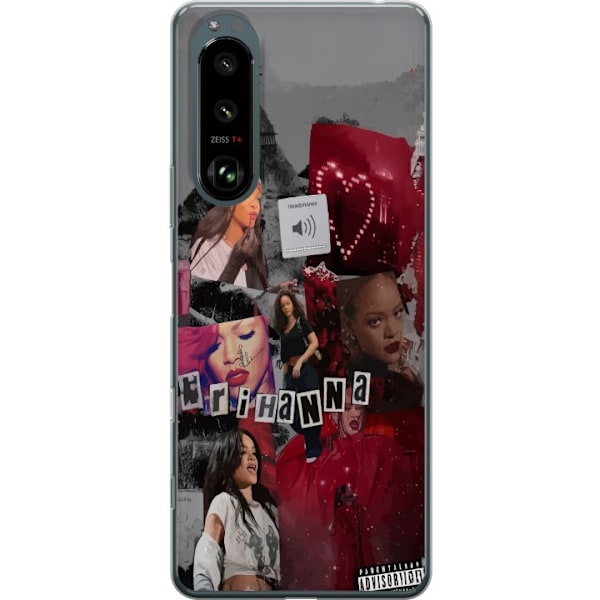Sony Xperia 5 III Läpinäkyvä kuori Rihanna – Iconic Fashion Moments