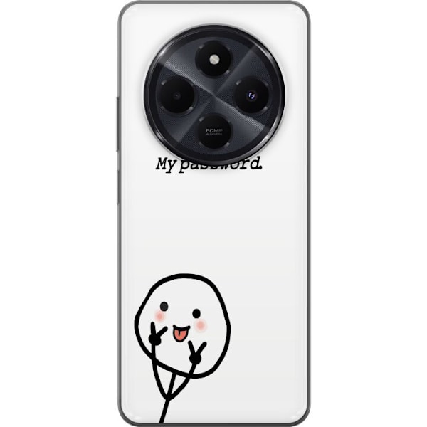 Xiaomi Redmi A4 Läpinäkyvä kuori Et Tunne Salasanaani