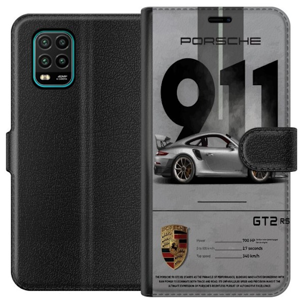 Xiaomi Mi 10 Lite 5G Lompakkokotelo Porsche 911