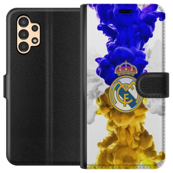 Samsung Galaxy A13 Plånboksfodral Real Madrid Färger