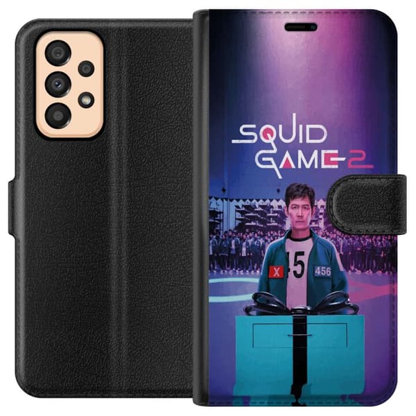 Kompatibelt Plånboksfodral till Samsung Galaxy A33 5G Squid Game 2 - 456