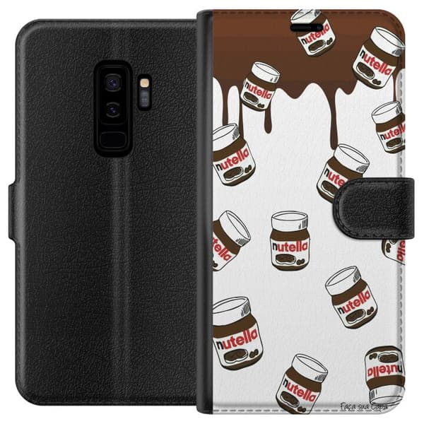 Kompatibel Tegnebogsetui til Samsung Galaxy S9+ Nutella Kawaii Stil Sød Dessert