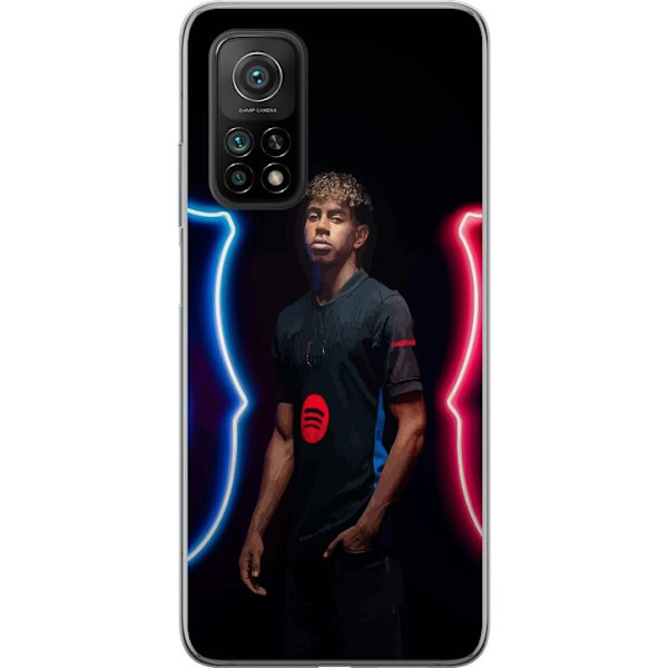 Xiaomi Mi 10T Pro 5G Läpinäkyvä kuori Yamal Jalkapallo FC Barcelona Nuori Lahjakkuus Pelaaja Jalkapallotähti Espanja La Liga Suosittu Motiivi