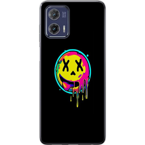 Motorola Moto G73 Gjennomsiktig deksel Smil