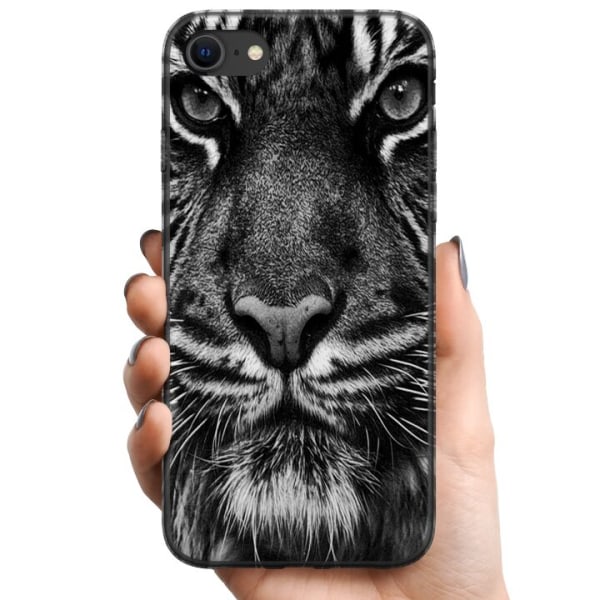 Apple iPhone SE (2020) TPU Mobilskal Tiger